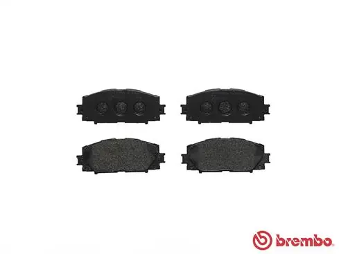 P83106 Brembo Pastillas delanteras