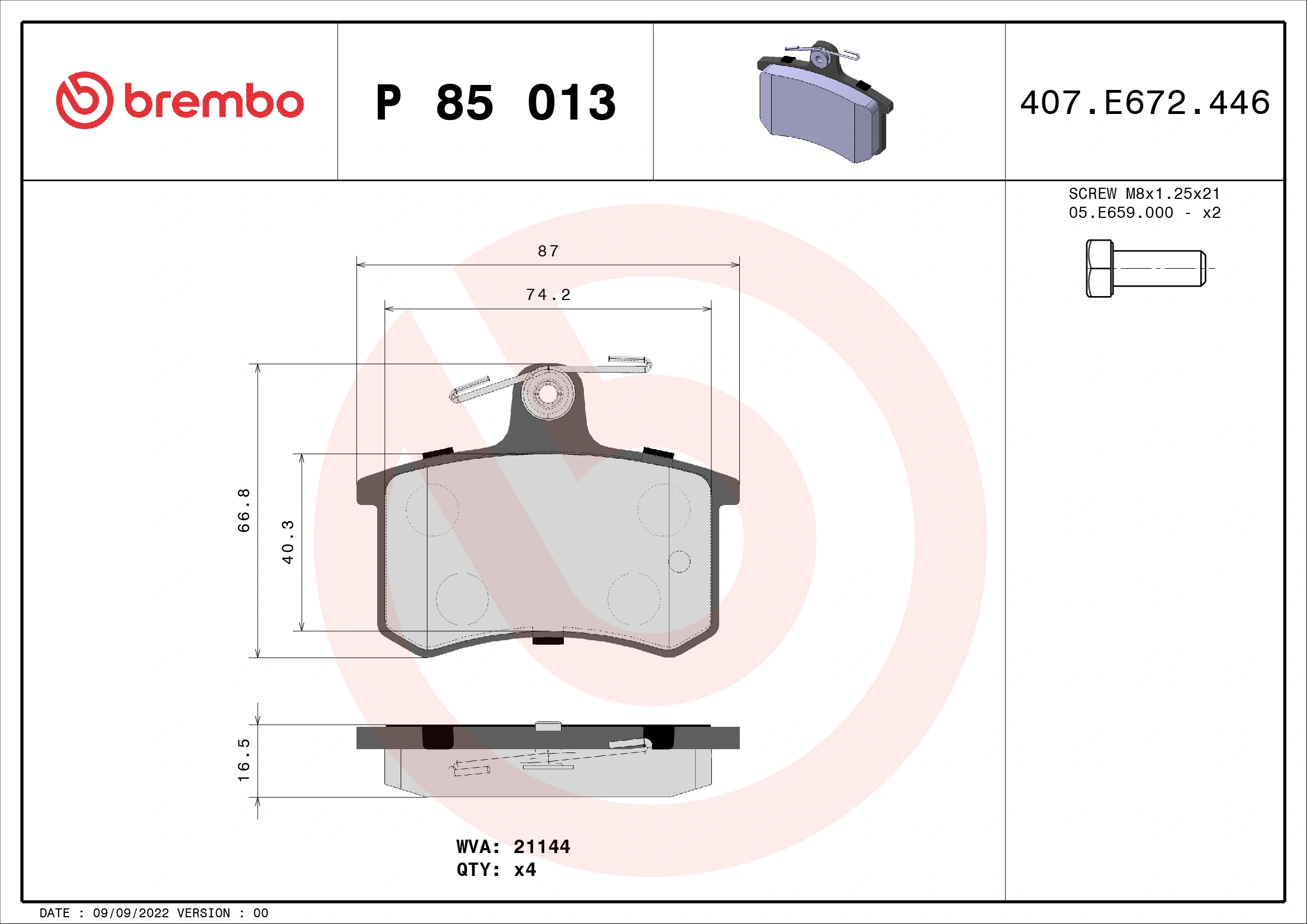 P85013 Brembo