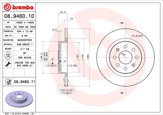 08946010 Brembo