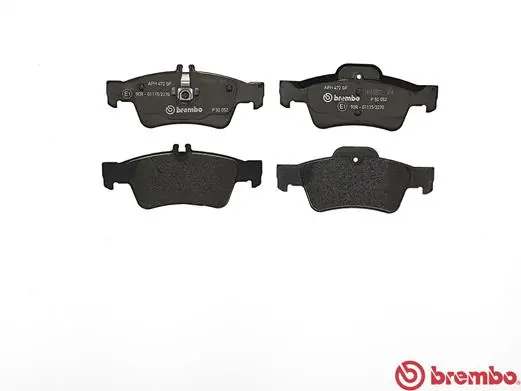 P50052 Brembo Pastillas freno traseras