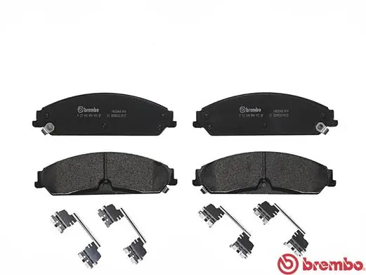P23149 Brembo Pastillas delanteras