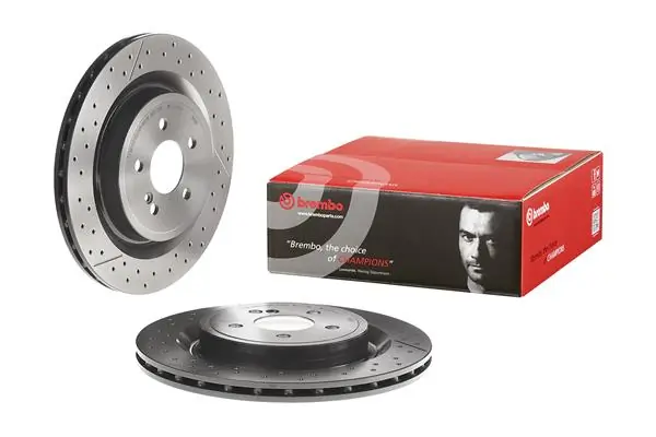 09B78811 Brembo Freno de disco trasero