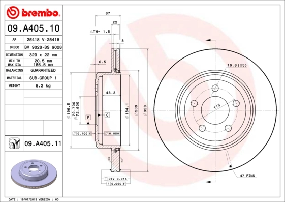 09A40511 Brembo