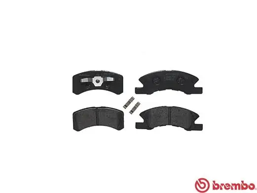 P16011 Brembo Pastillas delanteras