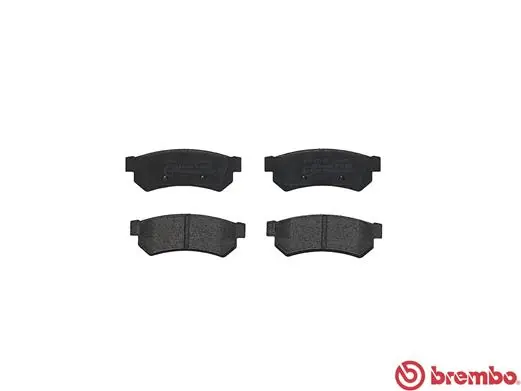 P10053 Brembo Pastillas freno traseras