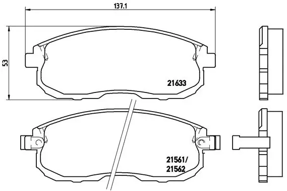 P56021 Brembo
