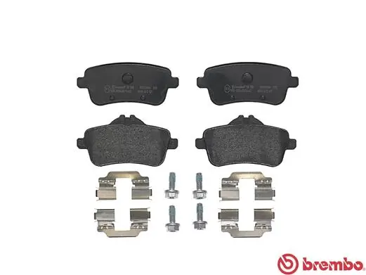 P50100 Brembo Pastillas freno traseras