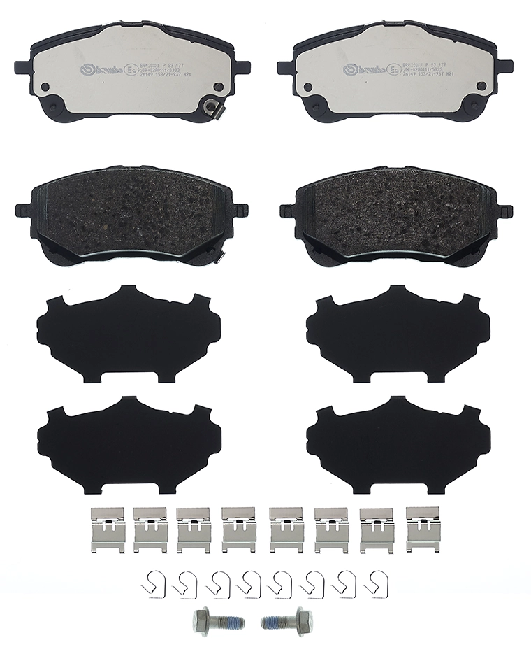 P83177 Brembo Pastillas delanteras