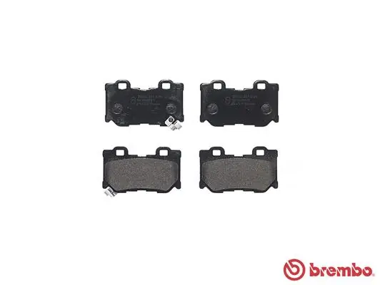 P56095 Brembo Pastillas freno traseras