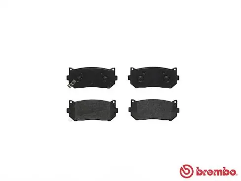 P30008 Brembo Pastillas freno traseras