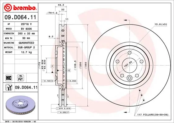 09D06411 Brembo