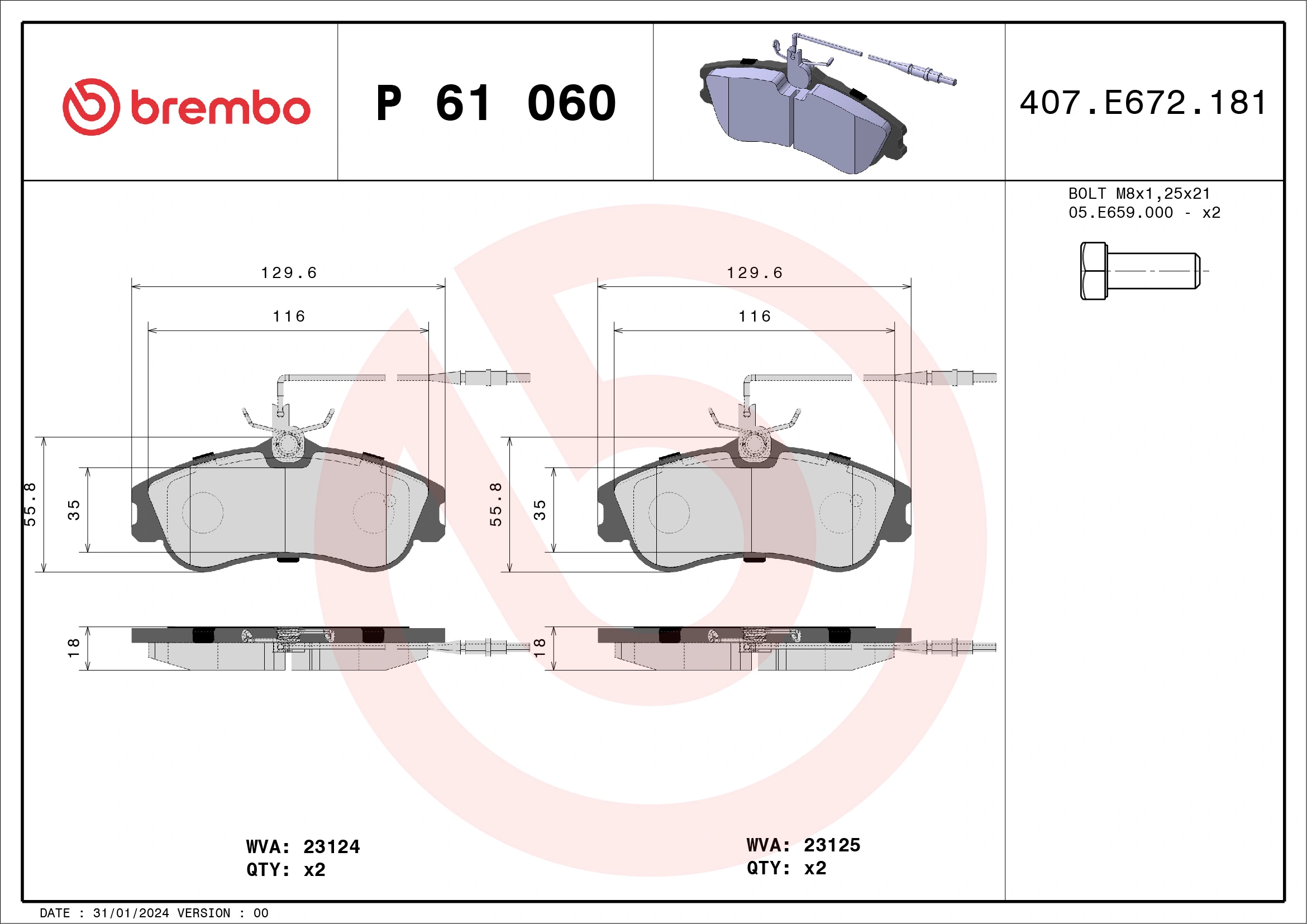 P61060 Brembo