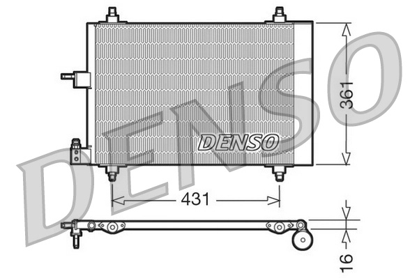 Comprar Condensador de aire acondicionado Berlingo  M