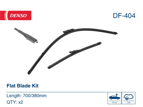 DF404 Denso Escobillas Limpiaparabrisas delanteras