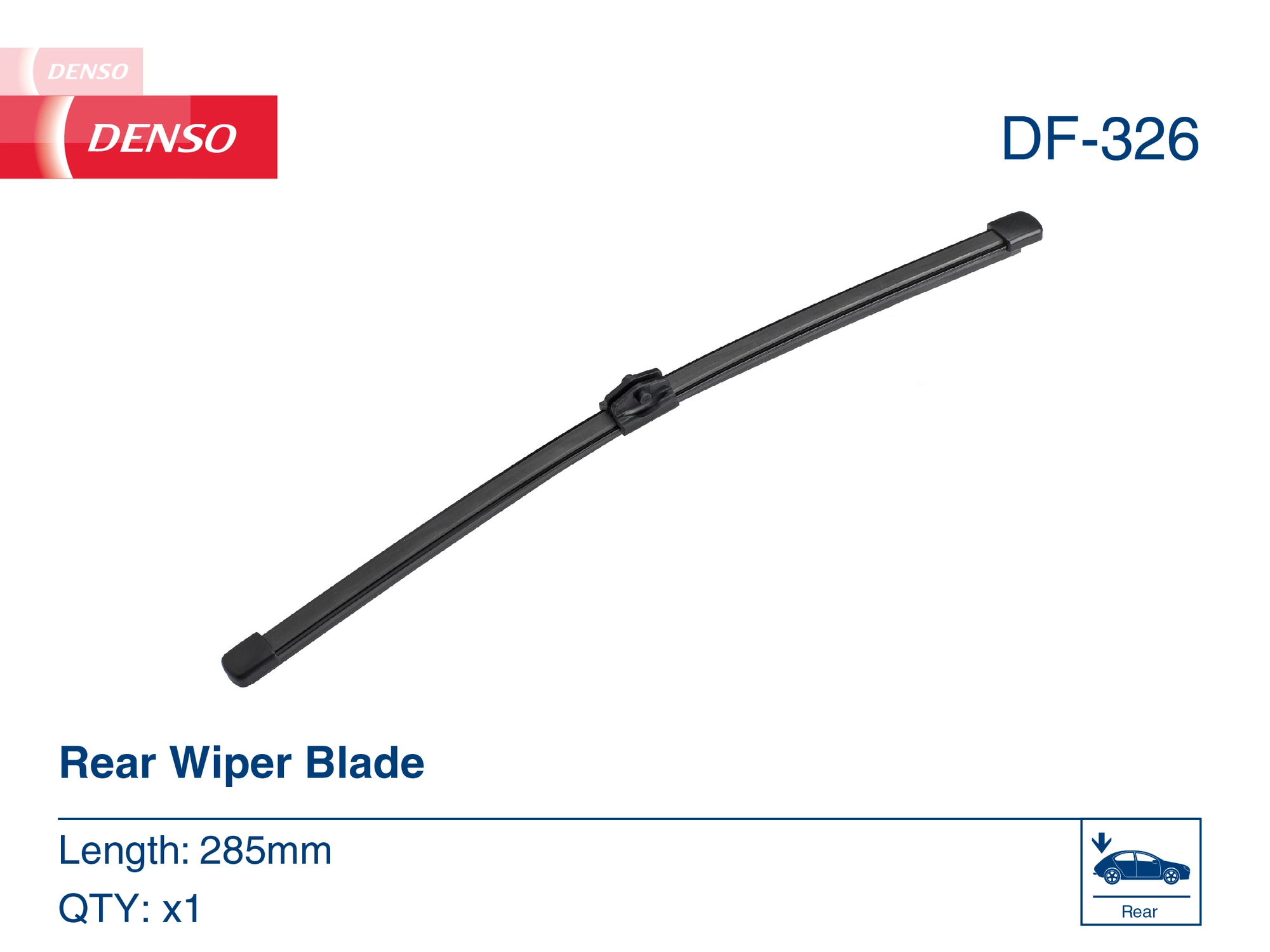 DF326 Denso Escobillas Limpiaparabrisas delanteras