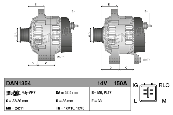 DAN1354 Denso