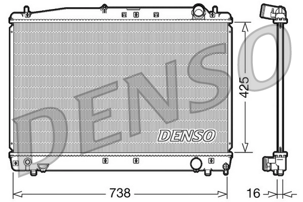 Radiador del motor Toyota Avensis  monovolumen comprar en España