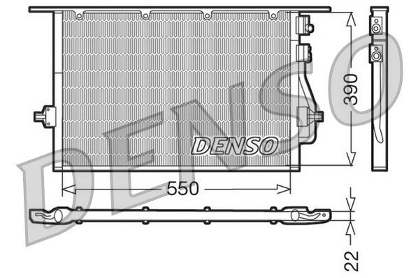 Condensador Ford Mondeo II