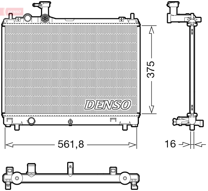 Comprar Radiador de refrigeración del motor Suzuki Swift V AZ a bajo precio