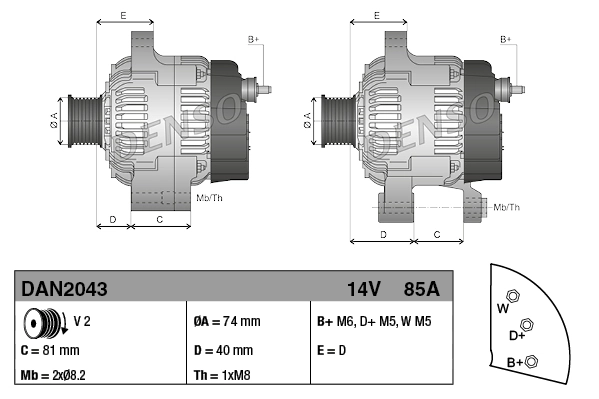 Generador Perkins 3671529M91