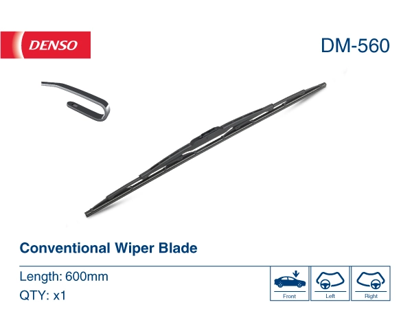 Escobilla del limpiaparabrisas del lado del conductor Denso DM560 precio, desde 5,14 EUR