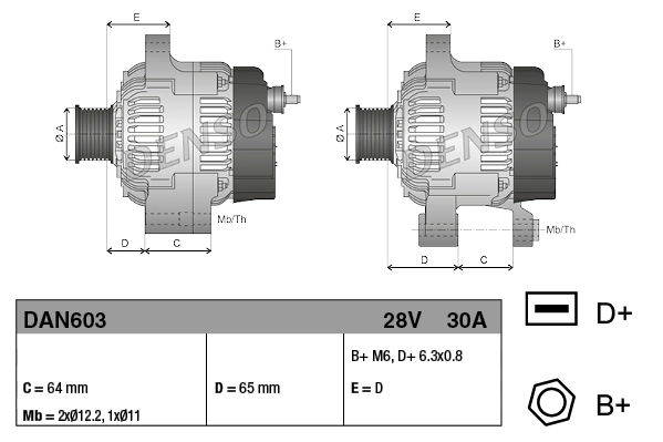 DAN603 Denso