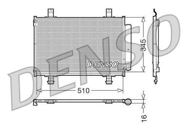Radiador de aire acondicionado Suzuki Swift IV (2010-2026)