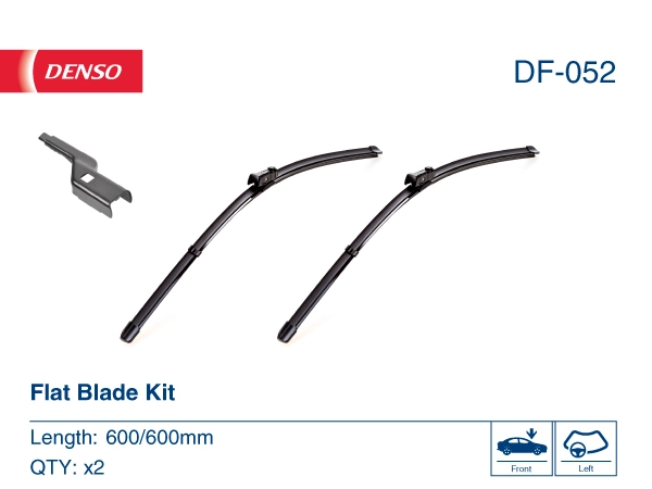 Escobillas delanteras Denso DF052 precio, desde 23,84 EUR