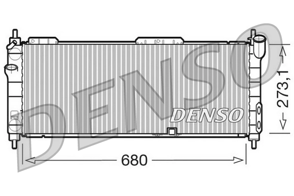 1300152 General Motors Refrigeración del motor