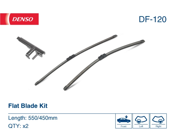 Escobillas delanteras Denso DF120 precio, desde 33,36 EUR