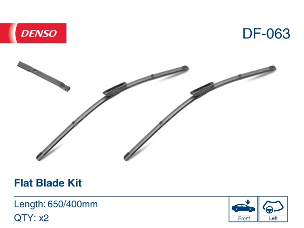 Escobillas delanteras Denso DF063 precio, desde 23,11 EUR