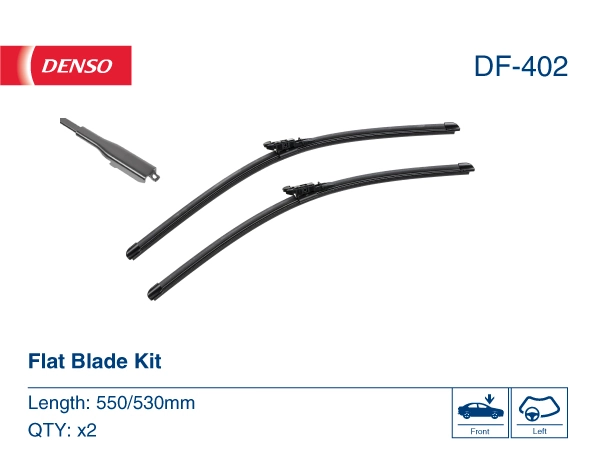 DF402 Denso Escobillas Limpiaparabrisas delanteras