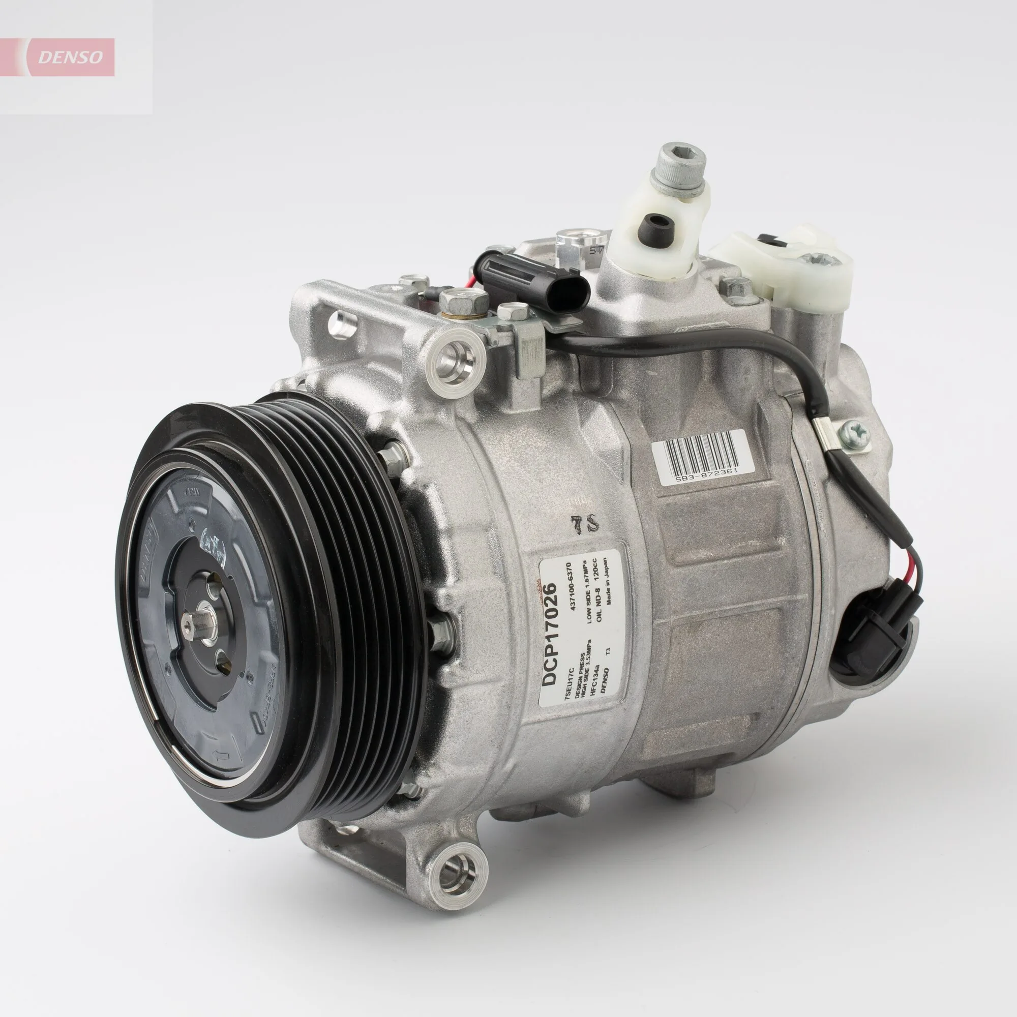 Compresor de aire acondicionado DCP17026 Denso