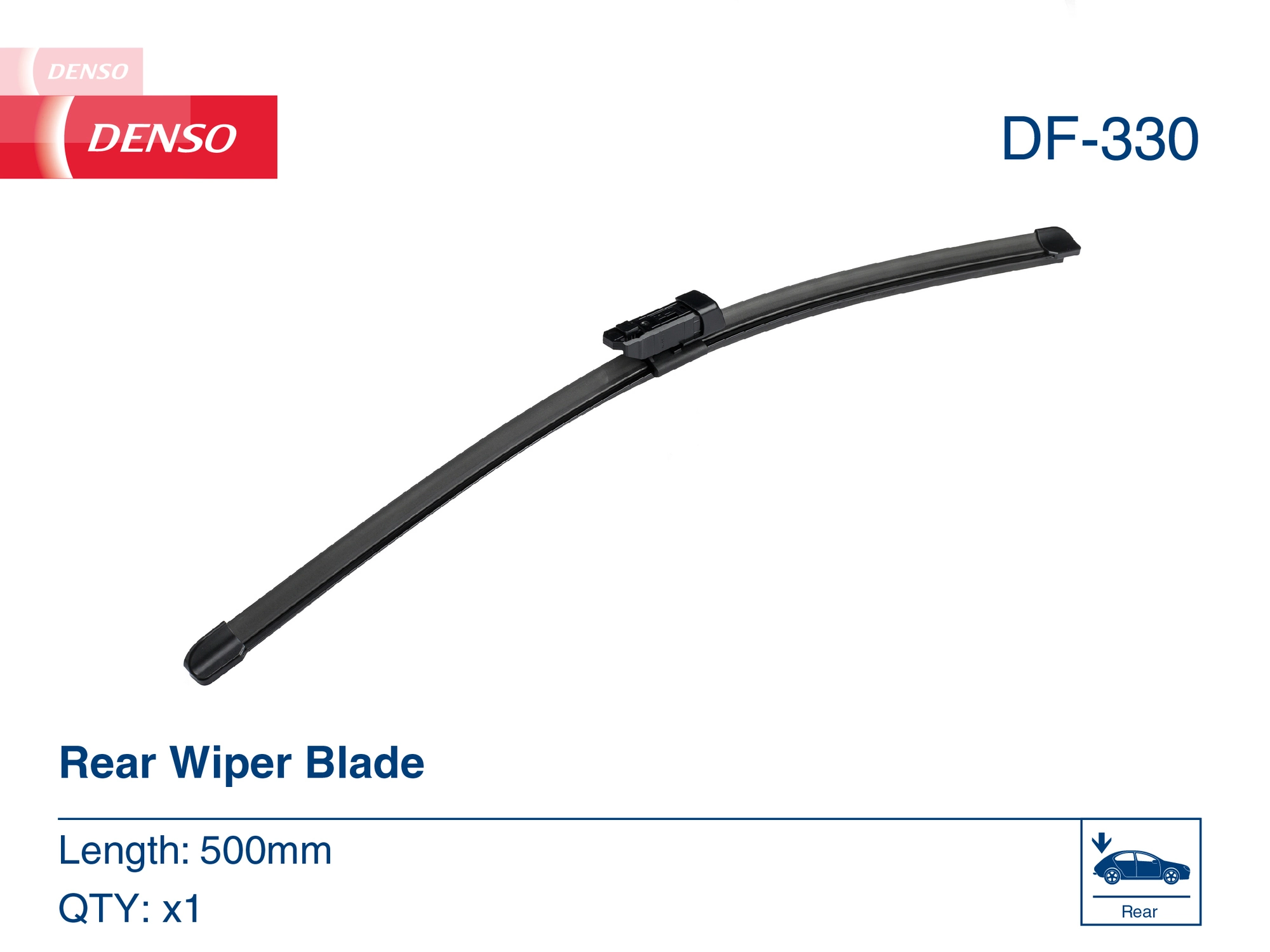 DF330 Denso Limpiaparabrisas trasero