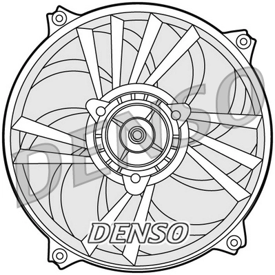  Ventilador del motor Peugeot 607 