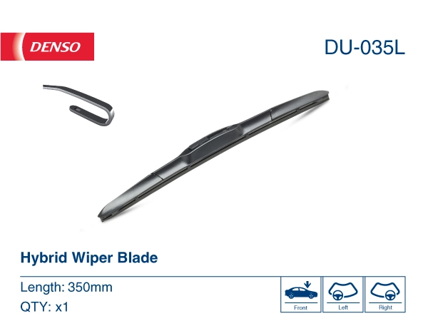 DU035L Denso Limpiaparabrisas trasero