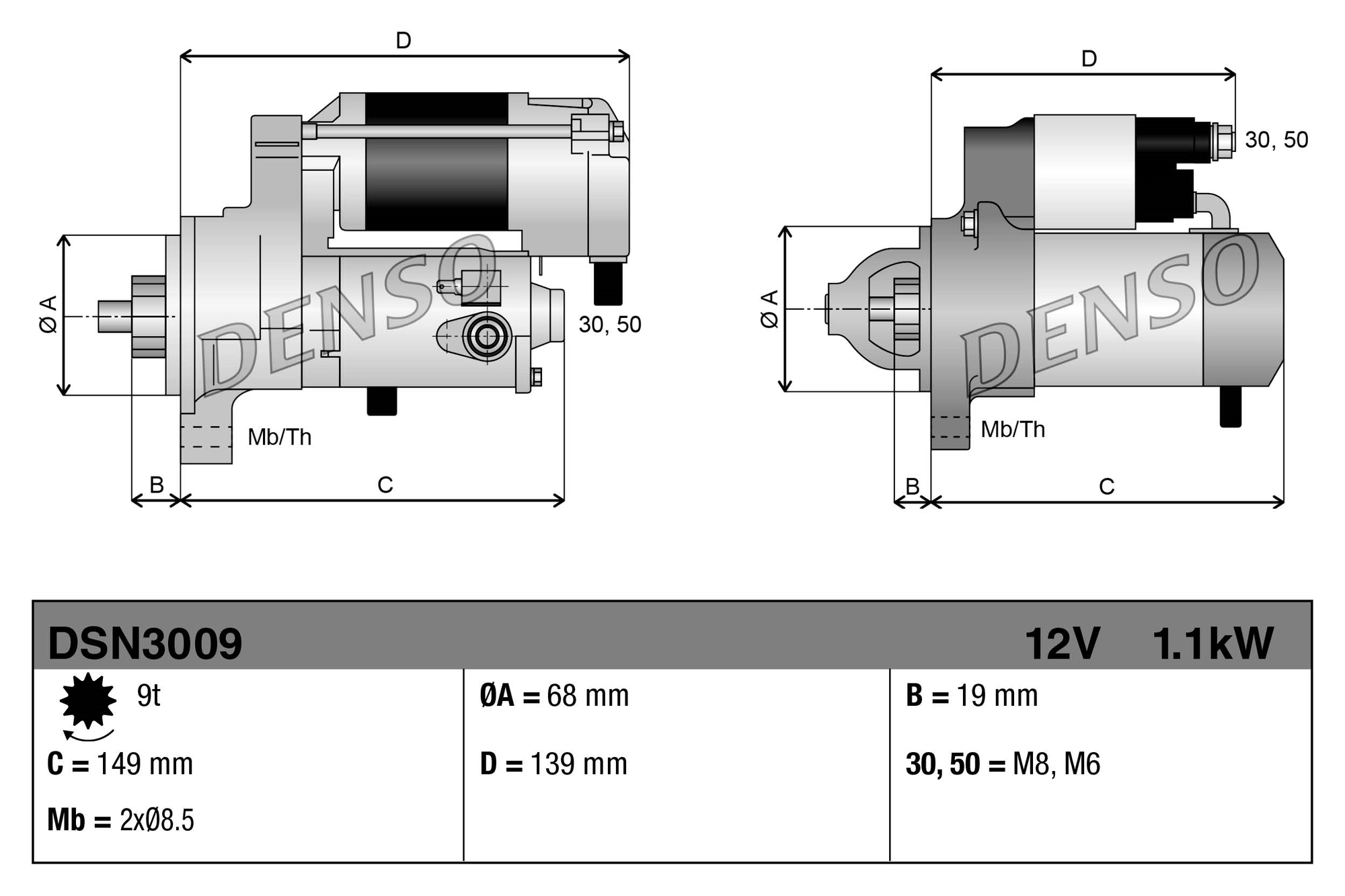 DSN3009 Denso