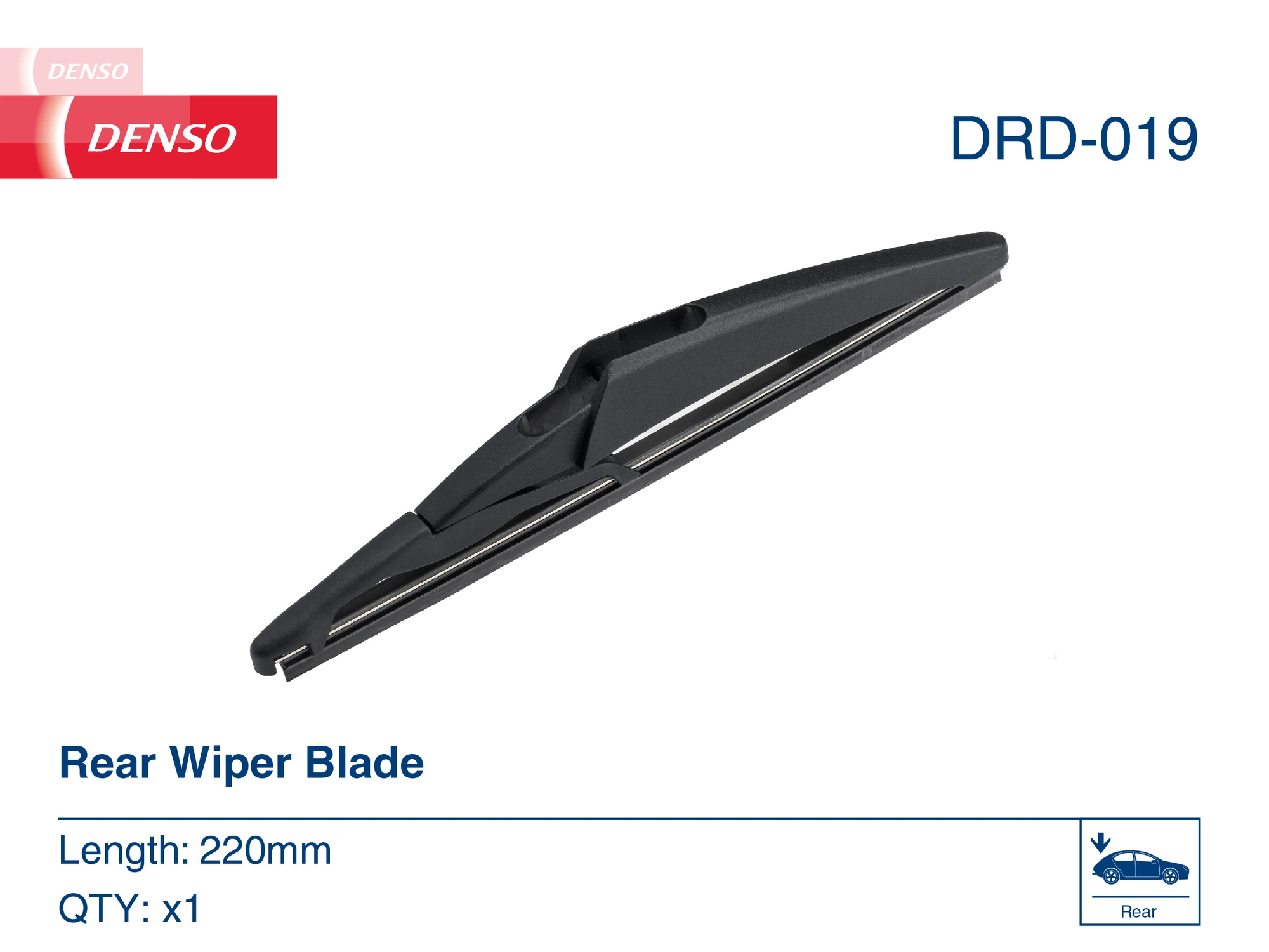 Limpiaparabrisas trasero para Renault Clio V B7
