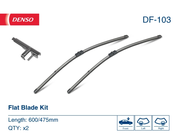 Escobillas delanteras Denso DF103 precio, desde 21,47 EUR