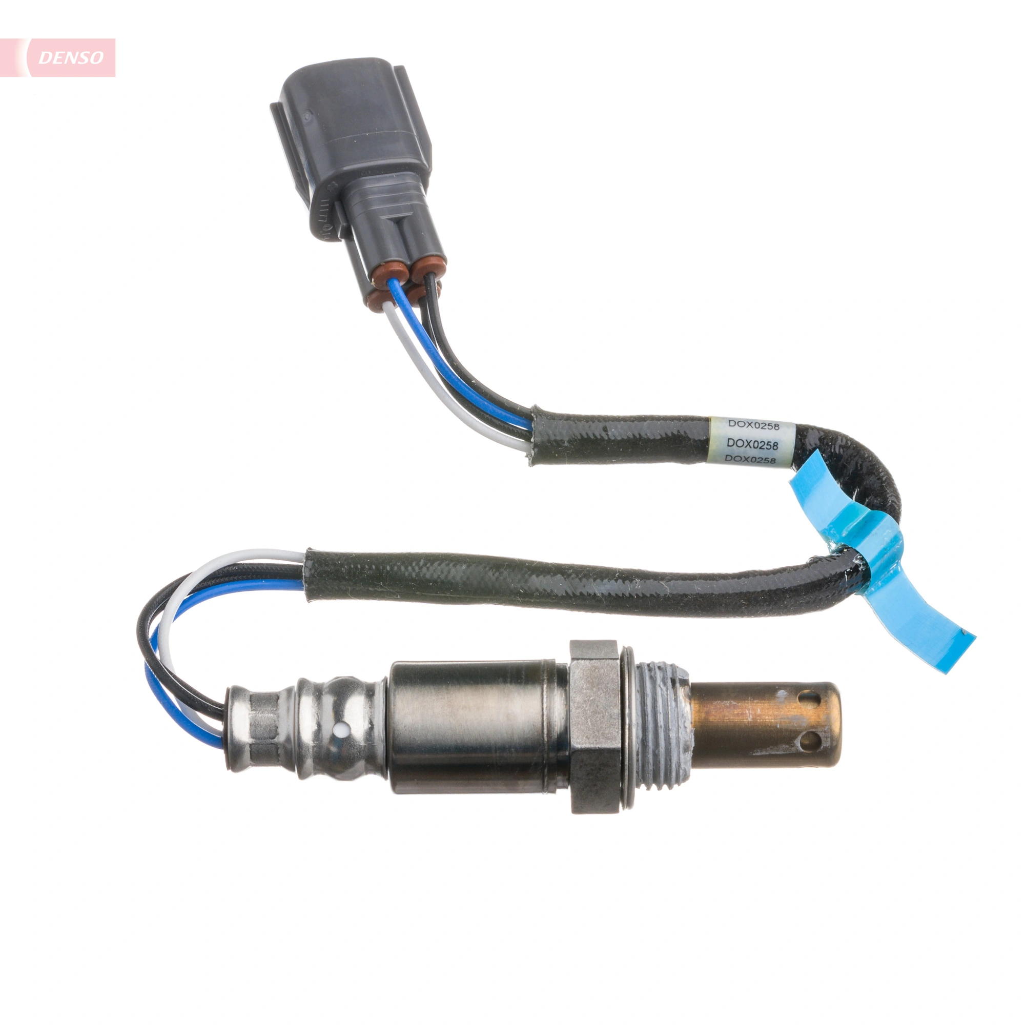 Sonda lambda, sensor de oxígeno antes del catalizador izquierdo DOX0258 Denso