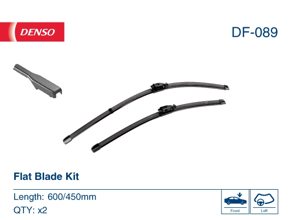 DF089 Denso Escobillas Limpiaparabrisas delanteras