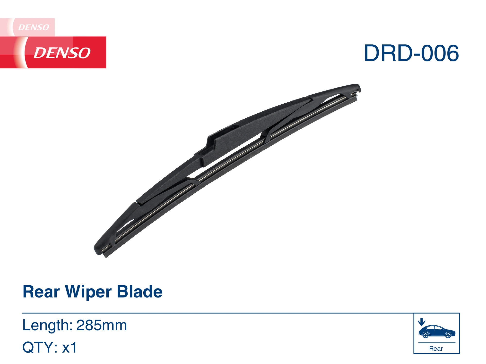 DRD006 Denso Limpiaparabrisas trasero