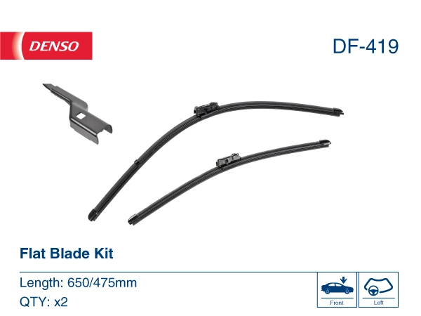 DF419 Denso Escobillas Limpiaparabrisas delanteras