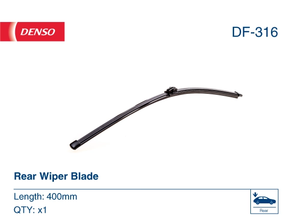 DF316 Denso Limpiaparabrisas trasero