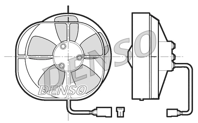 Ventilador de habitáculo para Fiat Panda I 141A
