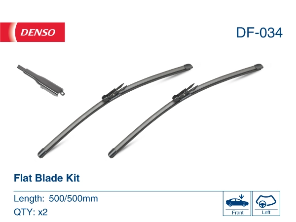 Escobillas delanteras Denso DF034 precio, desde 22,35 EUR