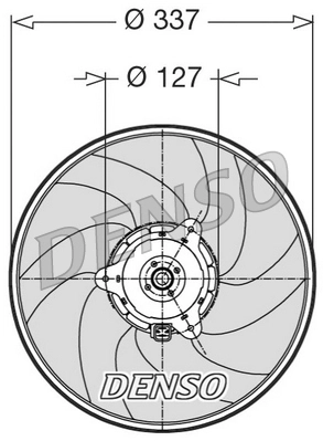  Ventilador del motor Peugeot 306 