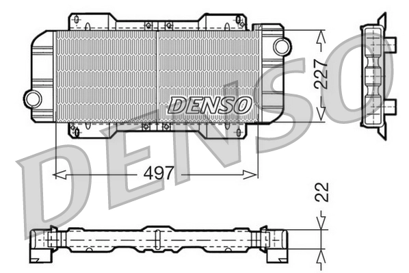 Refrigeración del motor para Ford Escort III GAA, AWA, ABFT, AVA