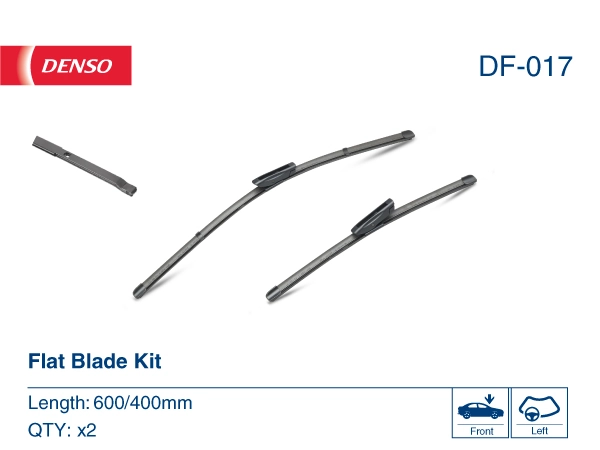 Escobillas delanteras Denso DF017 precio, desde 22,11 EUR