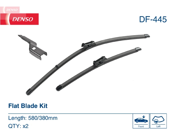 DF445 Denso Limpiaparabrisas delantera